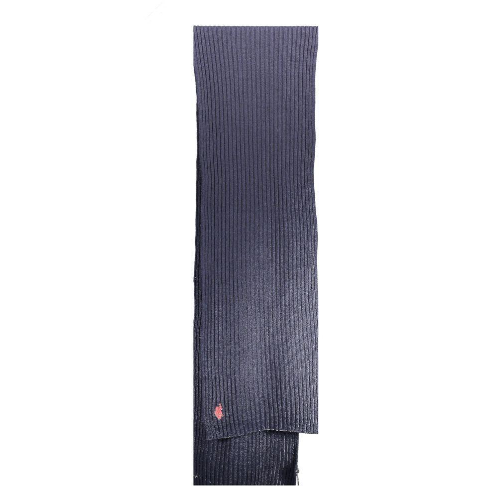 U.S. POLO ASSN. Blue Wool Scarf US-16936