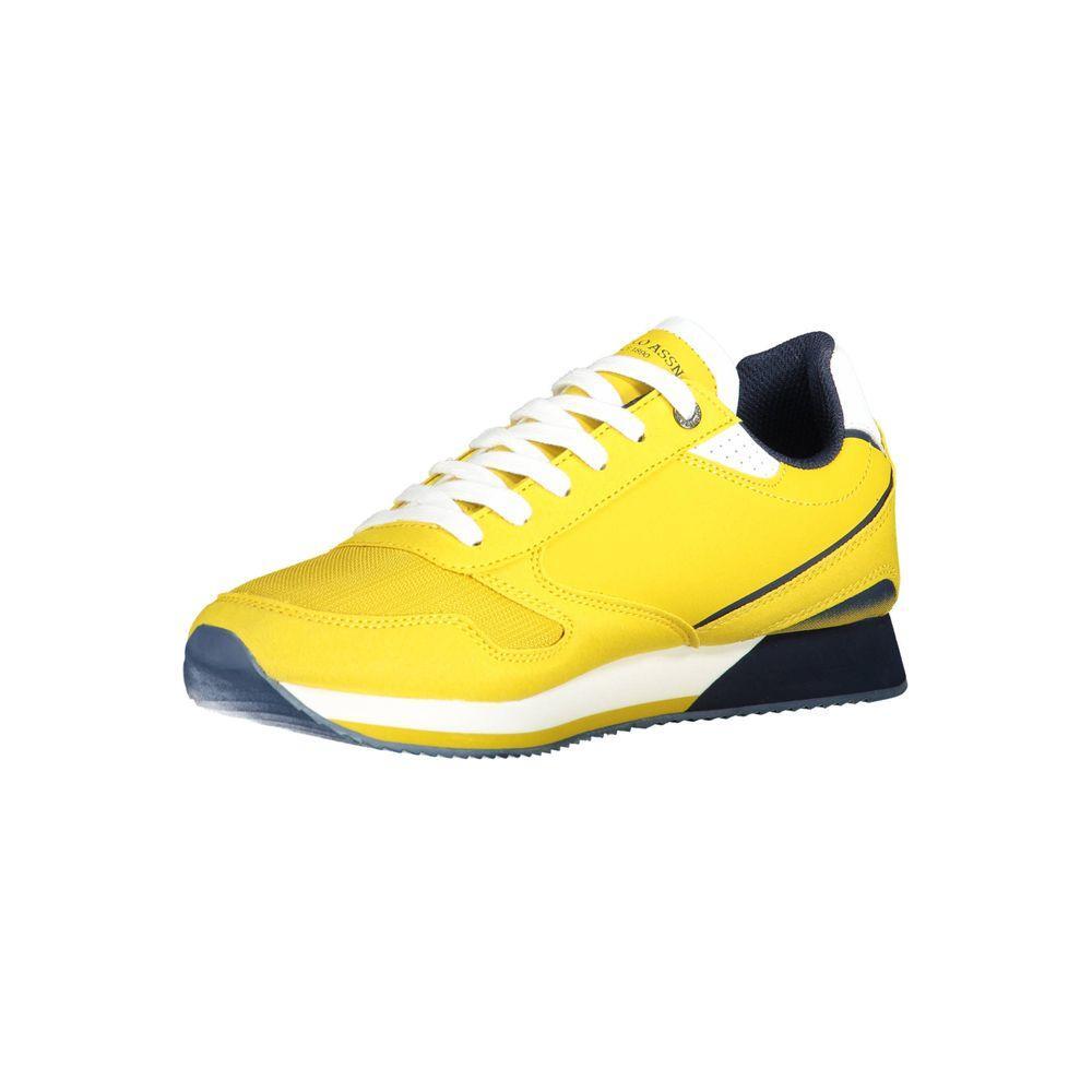 U.S. POLO ASSN. Yellow Polyester Sneaker US-11842-EU41/US8