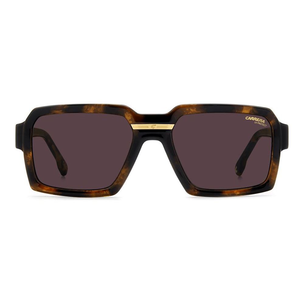 CARRERA MOD. VICTORY C 15_S sunglasses for gents, featuring a stylish design with dark lenses and a rectangular brown frame.