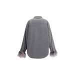 Valentino Feather Jacket VA-5B3CI0RS7CU153-50
