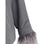 Valentino Feather Jacket VA-5B3CI0RS7CU153-50