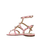 Valentino Garavani Rockstud Leather Sandals VA-8735611322580-EU35.5/US5.5