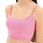 Versace La Greca Cropped Top VE-8736592527572-42