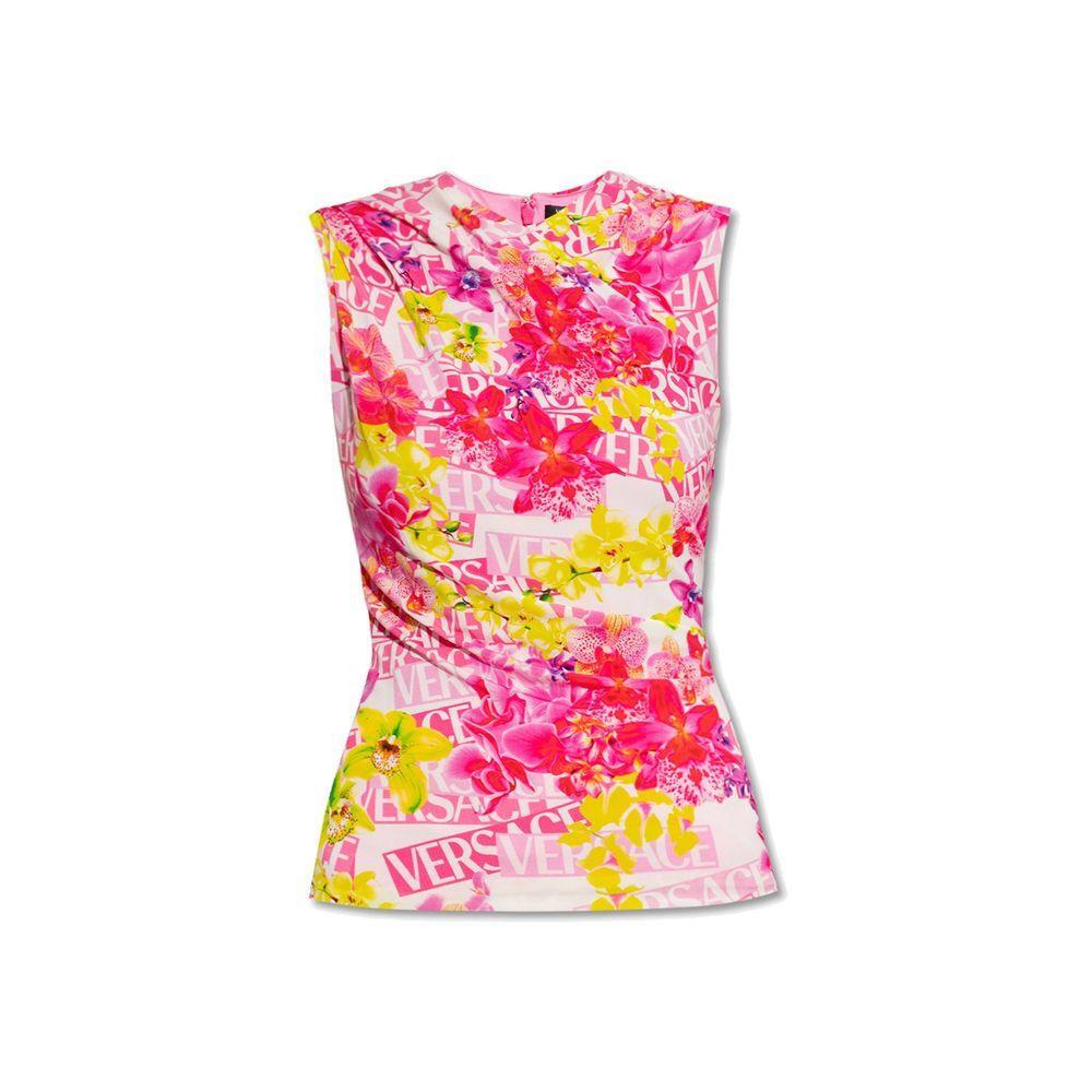 Versace Sleeveless Printed Top VE-8736639942868-42