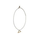 Versace V chain Necklace VE-10217451A006203J000-ONE SIZE