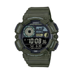 CASIO SPORT Mod. ILLUMINATOR 10 YEARS BATTERY - ARMY GREEN WS-1500H-3BVEF