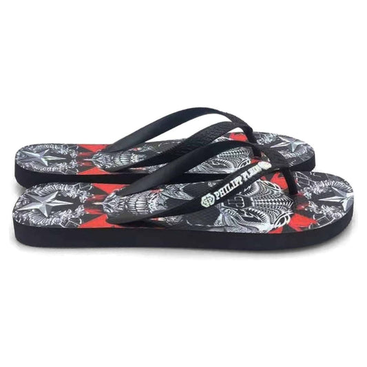 Philipp Plein Infradito e Ciabatte BRD_90099_BLACK-MULTI:378441