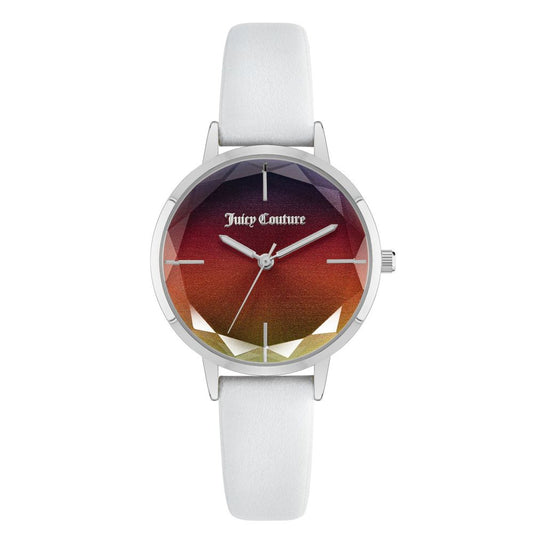 Juicy Couture White Plastic Dress Watch