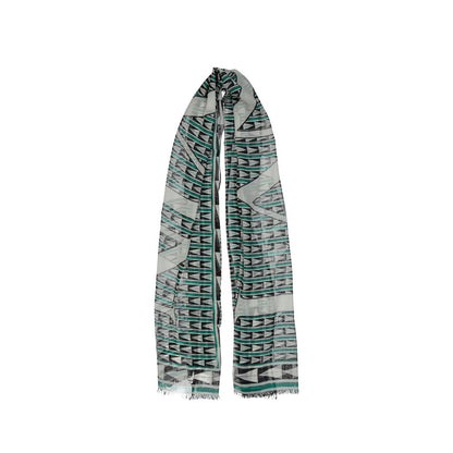 Lanvin Bicolor Wool Foulard
