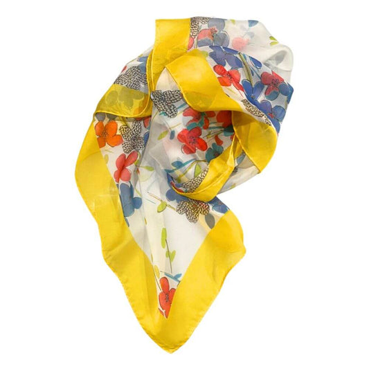 Borbonese Yellow Silk Women Scarf1728,67345744032,Accessories,Bicolor,Borbonese,New with tags,Scarves - Accessories,Scarves - Scarves - Accessories,Women
