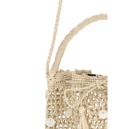 Alanui Beige Raffia Backet Bag1728,72470364320,Alanui,Bags,Beige,Bucket Bags - Bags,New with tags,Women