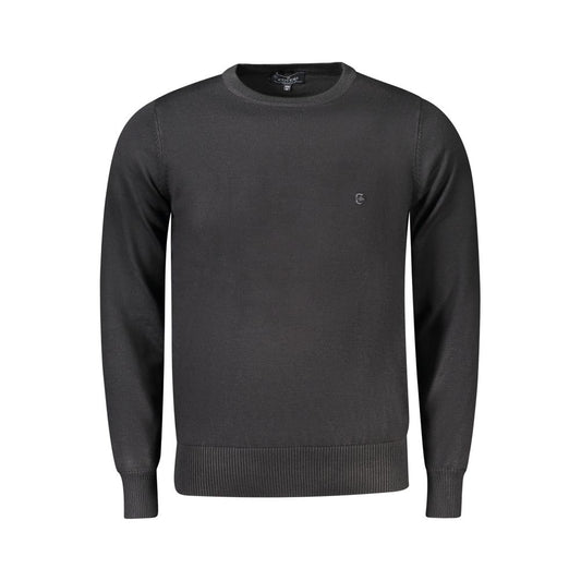 Coveri Moving Black Viscosa Mens Sweater