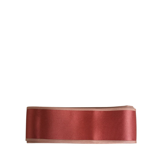 Dolce & Gabbana Pink Silk Satin Waist Women Cintura Belt