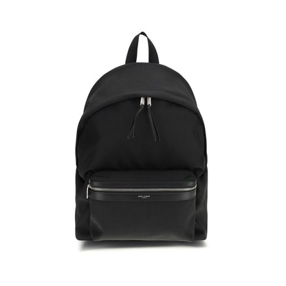 Saint Laurent Black Nylon Backpack