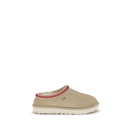 UGG Beige Calf Leather Bos Taurus Mules 1728,72470364320,Beige,EU36/US6,EU37/US7,EU38/US8,EU39/US9,EU40/US10,EU41/US11,EU42/US12,Flats - Shoes,Mules - Flats - Shoes,New with tags,Shoes,UGG,Women