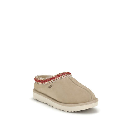 UGG Beige Calf Leather Bos Taurus Mules 1728,72470364320,Beige,EU36/US6,EU37/US7,EU38/US8,EU39/US9,EU40/US10,EU41/US11,EU42/US12,Flats - Shoes,Mules - Flats - Shoes,New with tags,Shoes,UGG,Women