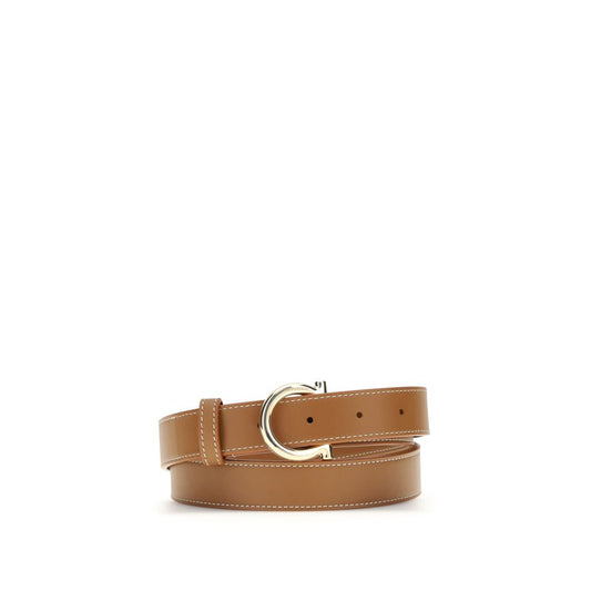 Ferragamo Beige Calf Leather Bos Taurus Regular Belt 1728,72470364320,75 cm / 30 Inches,80 cm / 32 Inches,85 cm / 34 Inches,90 cm / 36 Inches,95 cm / 38 Inches,Accessories,Beige,Belts - Accessories,Ferragamo,New with tags,Regular Belts - Belts - Accessori