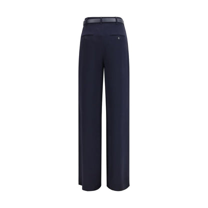 Max Mara Blue Triacetate Dress Pants
