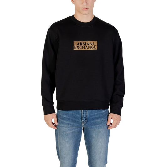 Armani Exchange Bicolor Cotton Sweatshirt
