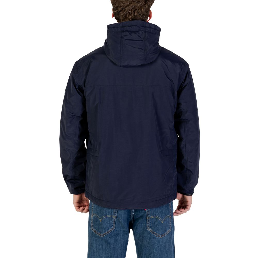 Napapijri Blue Polyamide Shell Jacket