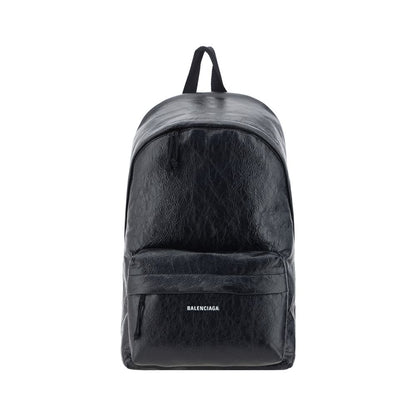 Balenciaga Black Lamb Ovis Aries Aries Backpack