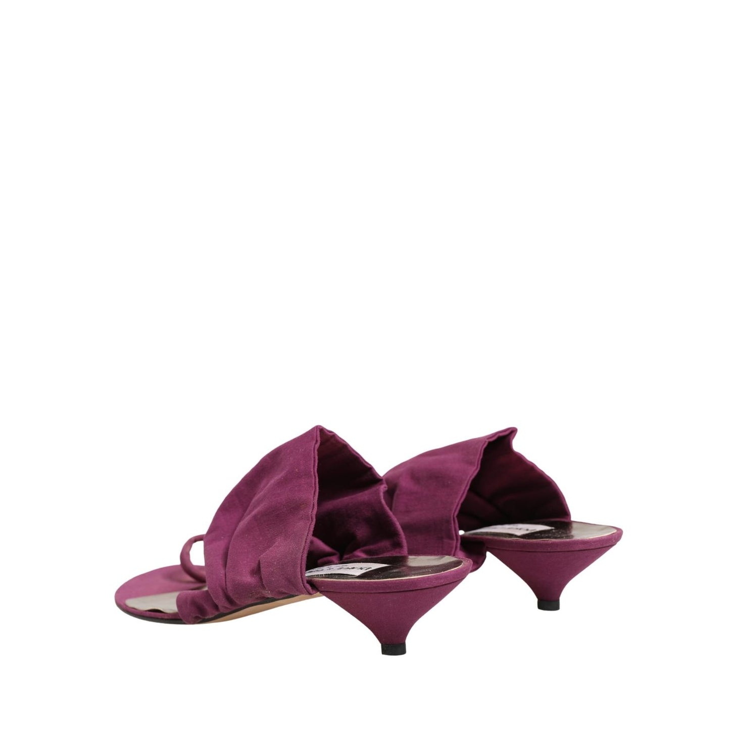 Dolce & Gabbana Violet Heels Sandals Shoes