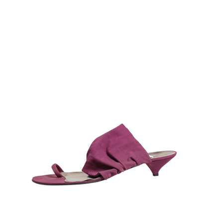 Dolce & Gabbana Violet Heels Sandals Shoes