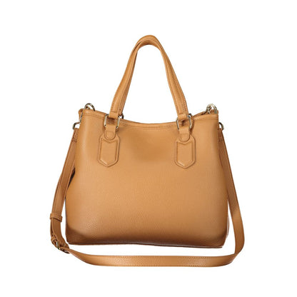 Valentino Brown Polyethylene Handbag