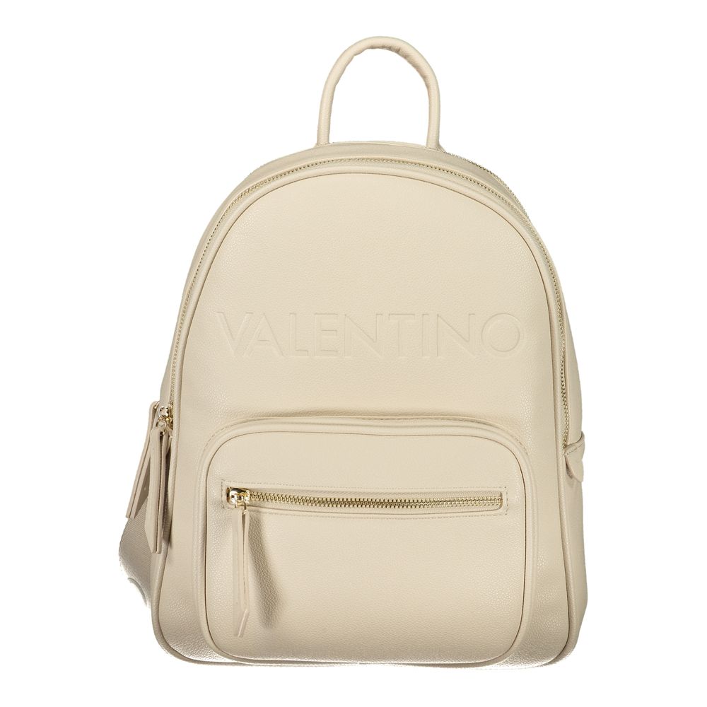 Valentino Beige Poliuretano Womens Backpack
