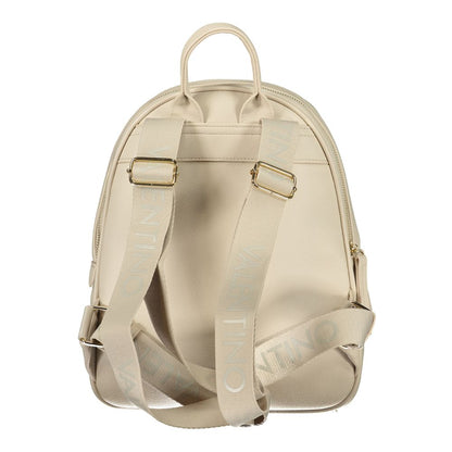 Valentino Beige Poliuretano Womens Backpack