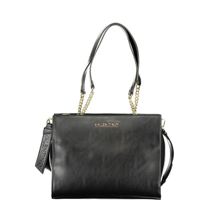 Mario Valentino Black Polyurethane Womens Bag