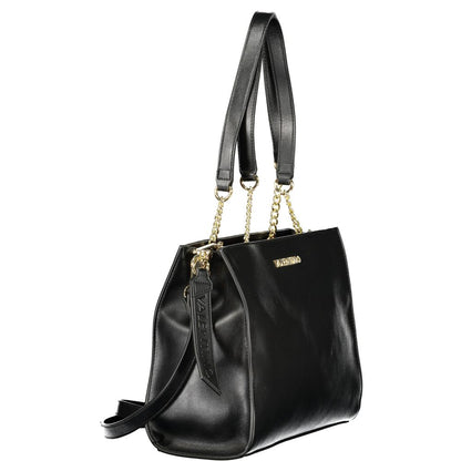 Mario Valentino Black Polyurethane Womens Bag