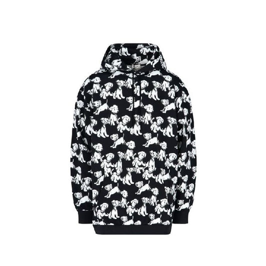 Celine Black Cotton Sweatshirt