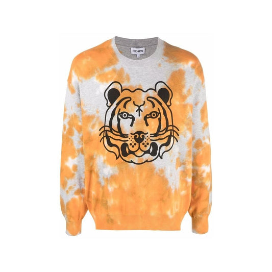 Kenzo Orange Cotton Sweatshirt