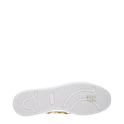 Versace White Leather Sneakers