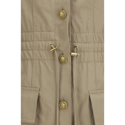 Balmain Beige Cotton Casual Dress