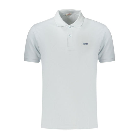 Rifle Azzurro Cotton Men's Polo