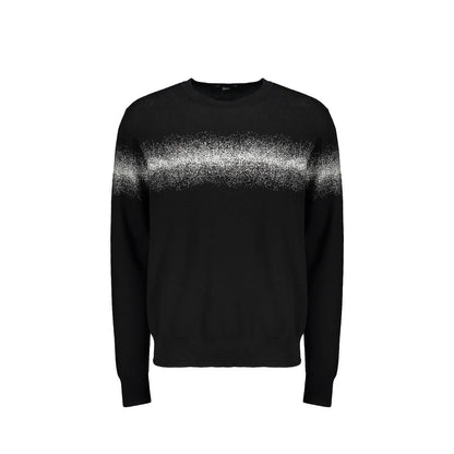 Herno Black Cotton Sweatshirt