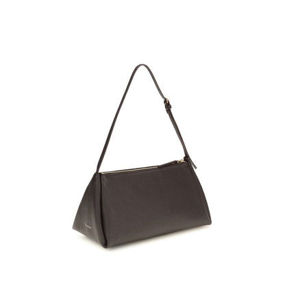 Calvin Klein Brown Calf Leather Bos Taurus Handbag