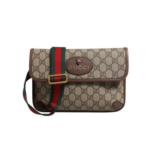 Gucci Supreme Monogram Neo Vintage Web Belt Bag