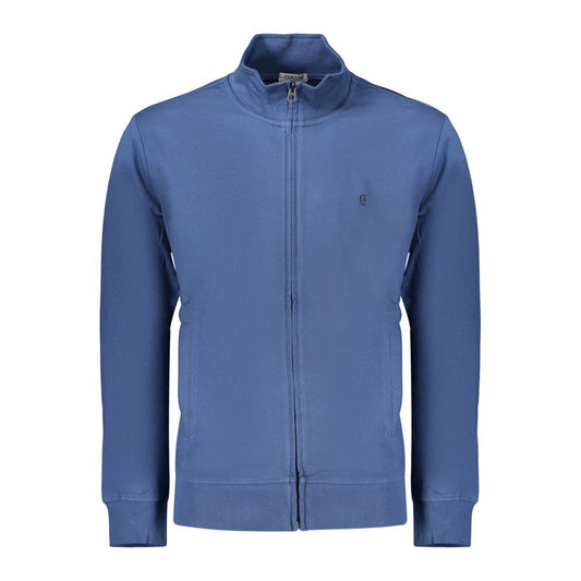 Coveri Moving Blue Cotton Men's Sweatshirt