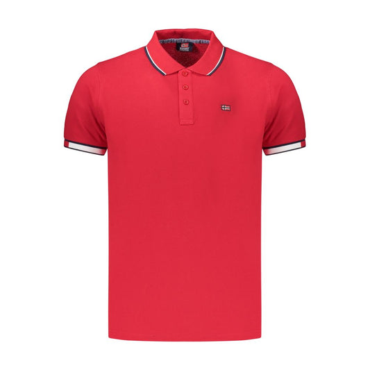 Norway 1963 Rosso Cotton Men's Polo