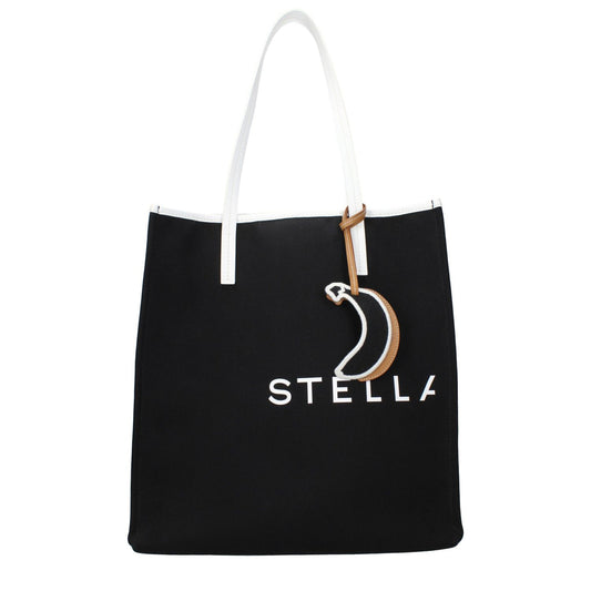 Stella McCartney Black Fabric Shoulder Bag