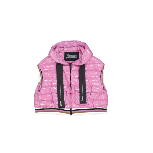 Herno Multicolor Polyamide Sleeveless Jacket