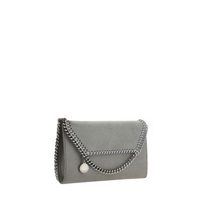 Stella McCartney Gray Polyester Shoulder Bag