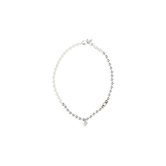 Alexander McQueen White Brass Necklace