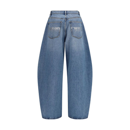 Alexander Wang Blue Cotton Jeans Denim