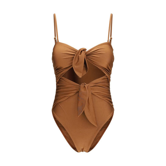 Zimmermann Beige Polyamide One-Piece Swimsuit