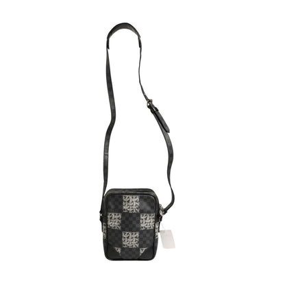 Louis Vuitton Black Damier Graphite Canvas Amazon Christopher Nemeth Shoulder Bag