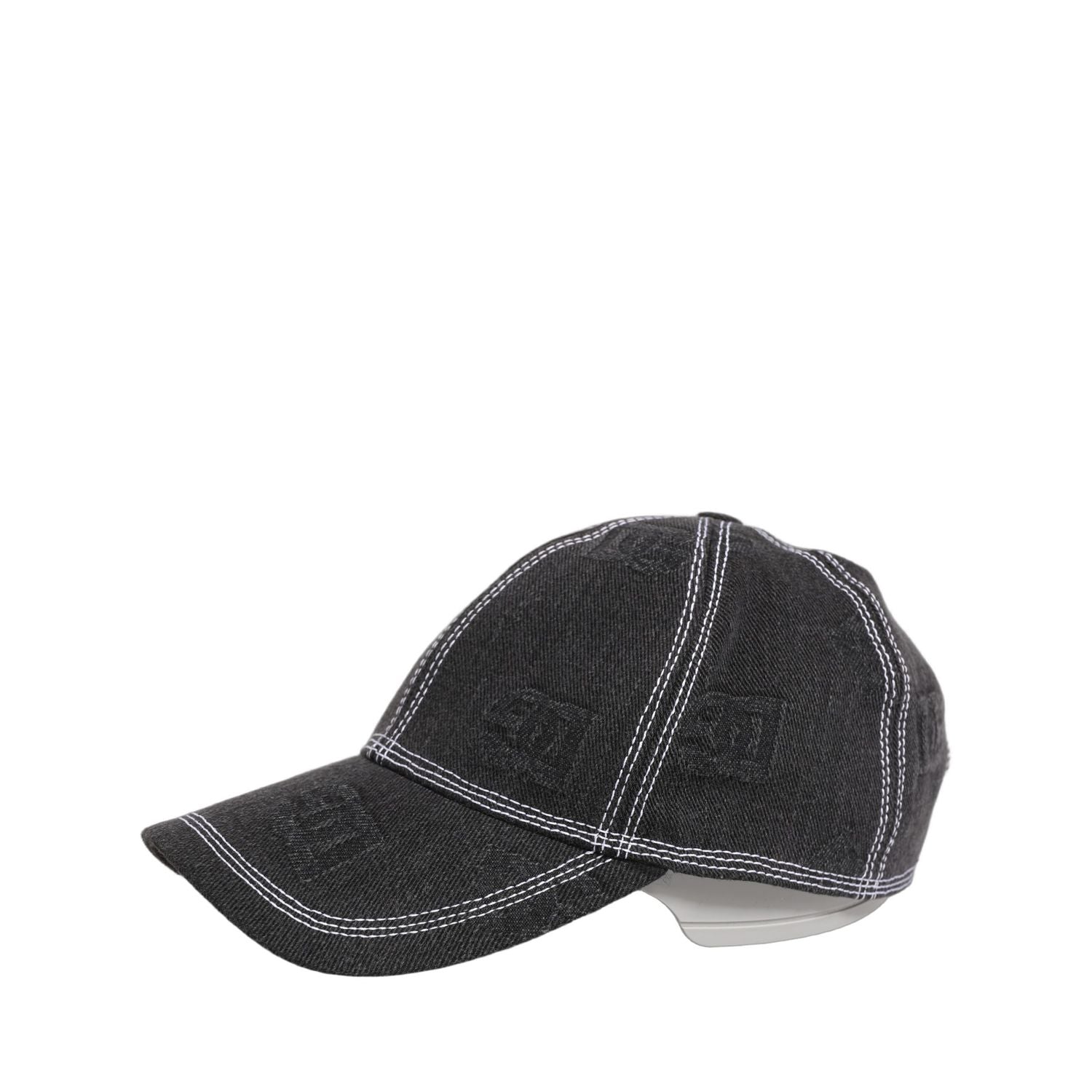 Dolce & Gabbana Men Black Cotton 6 Panel Baseball Capello Hat